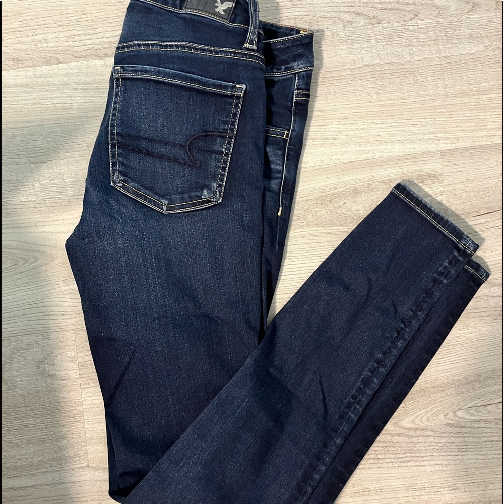 American eagle skinny jeans (long)